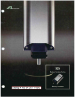 IAI RS CATALOG RS SERIES: ROTARY SYSTEM, ROTARY ACTUATORS